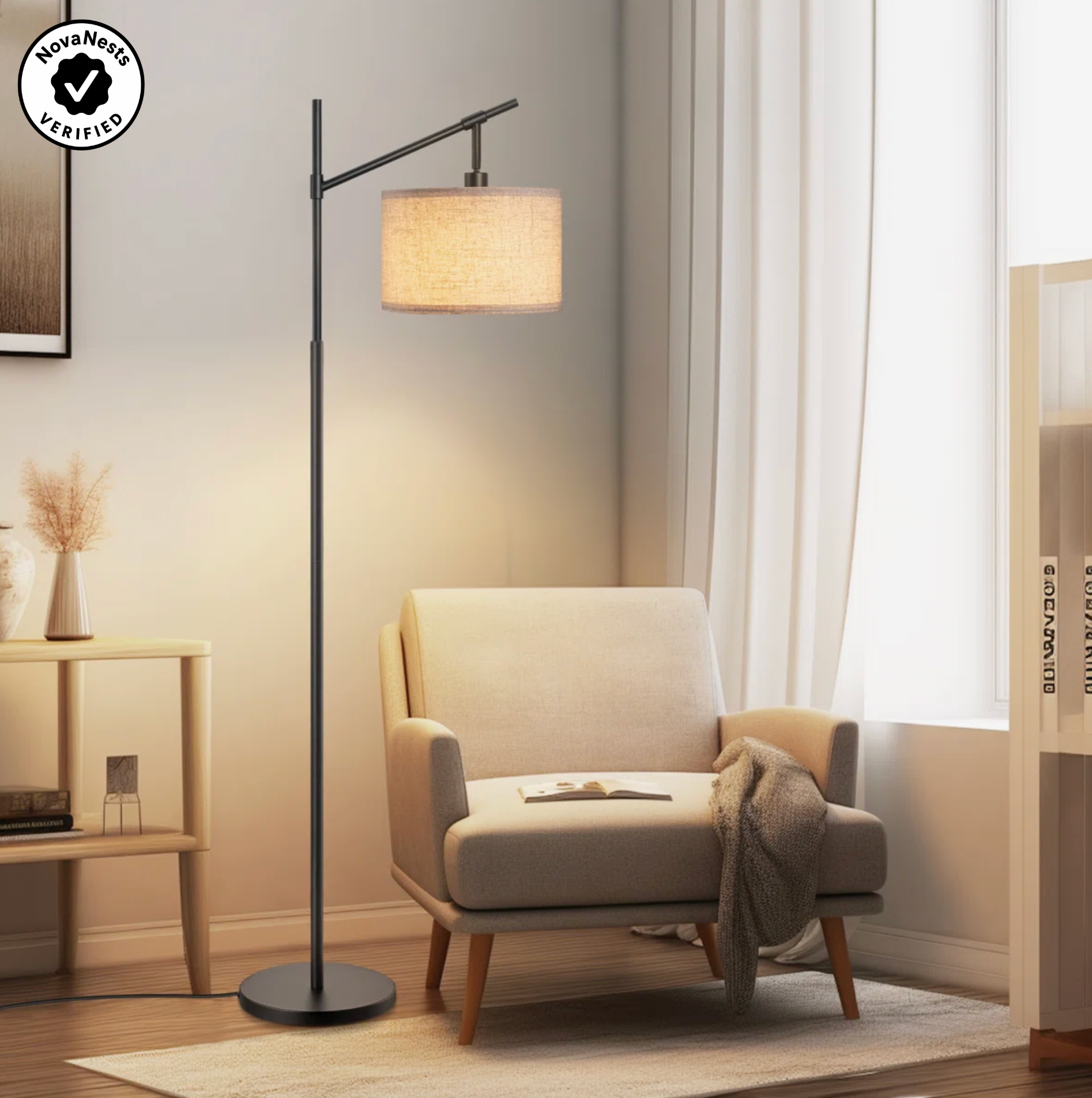 63.8 in Arched Floor Lamp