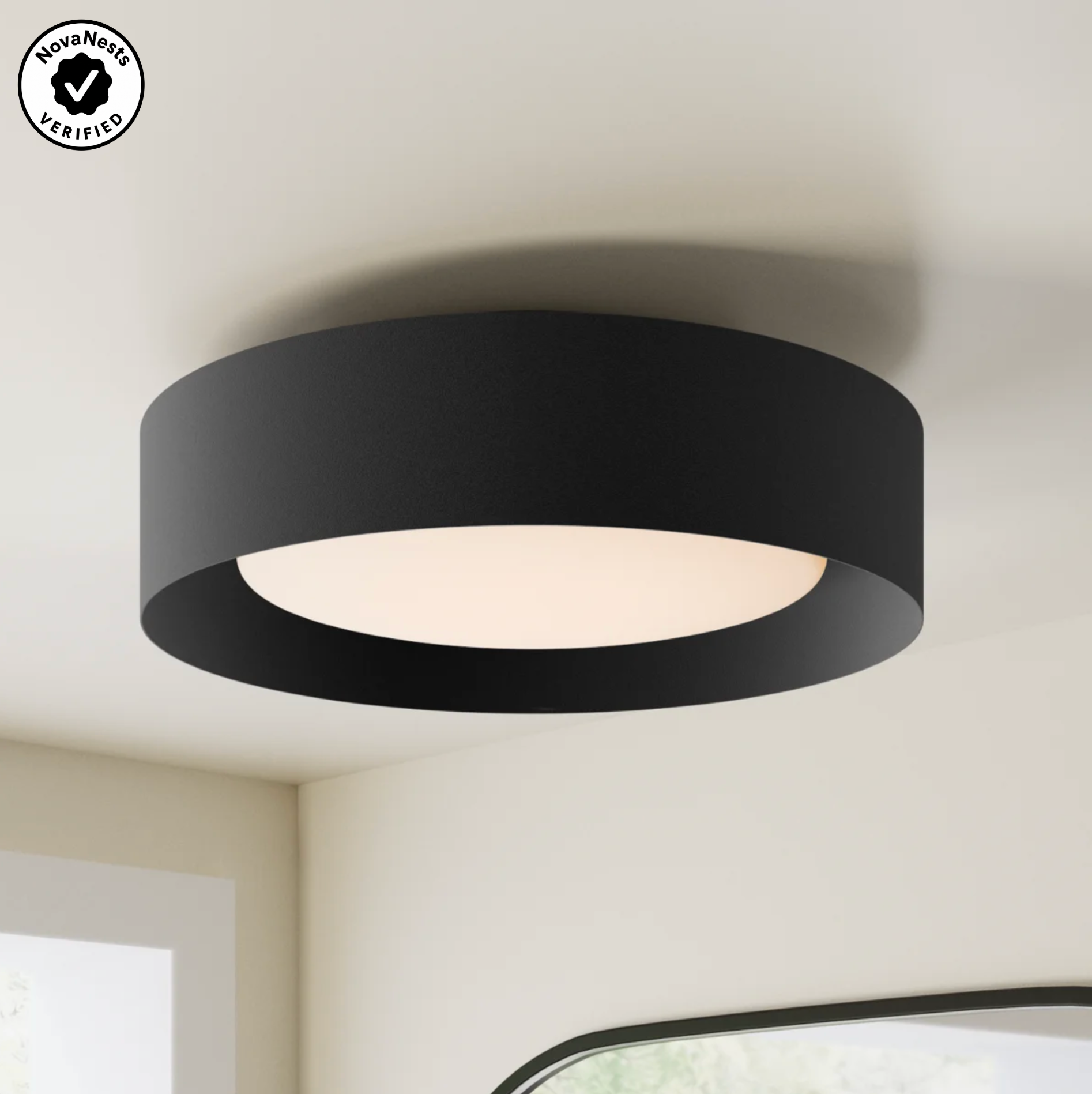 15.7 in Flush Mount Ceiling Light