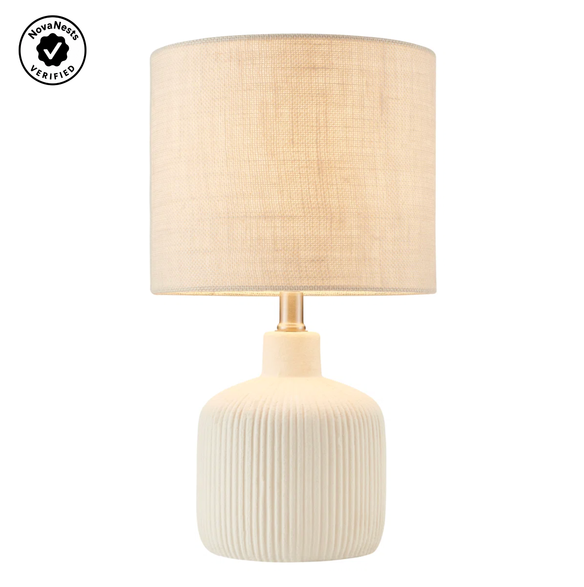 Cream Ceramic Table Lamp