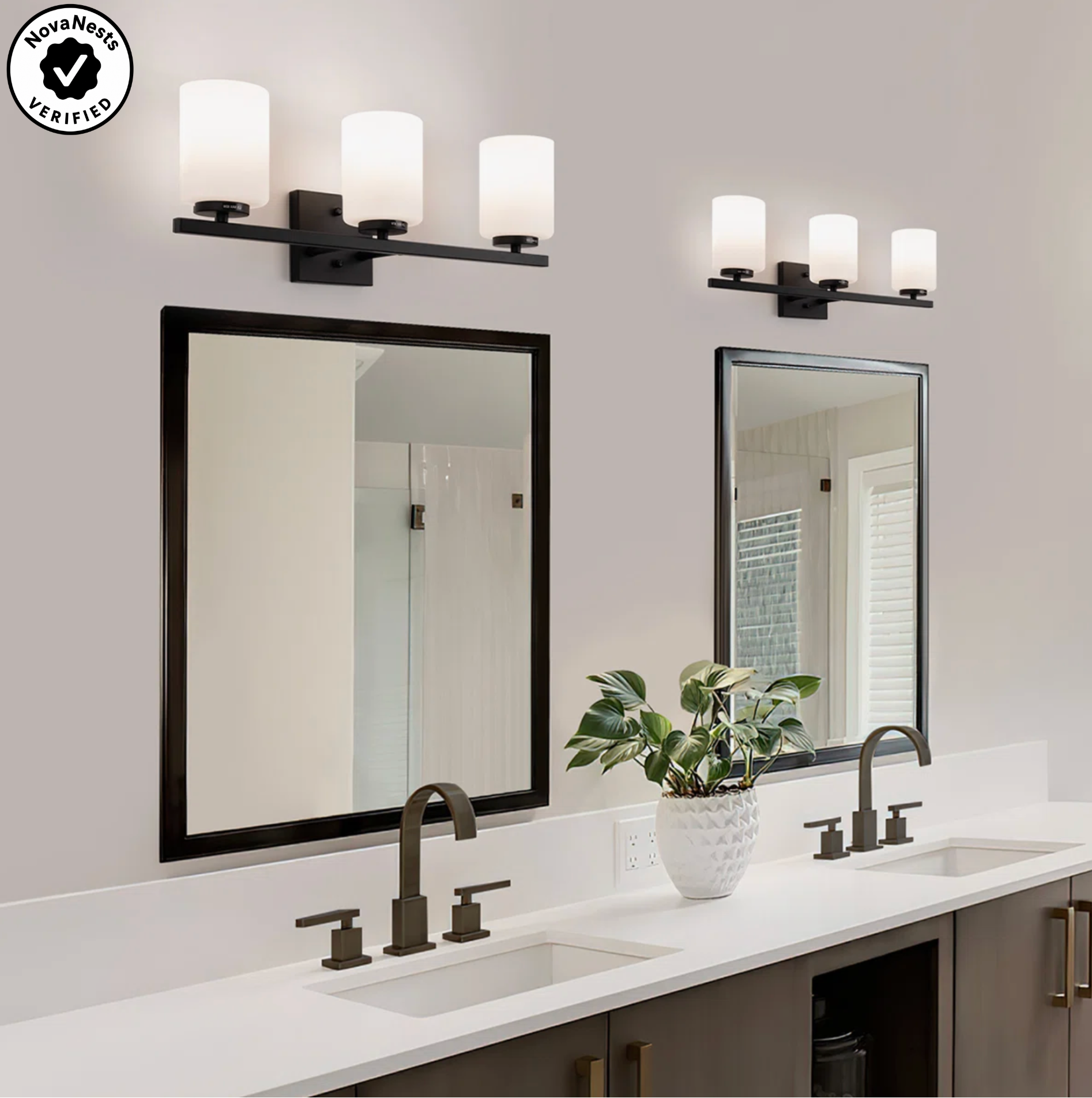 Dimmable Bathroom Vanity Light