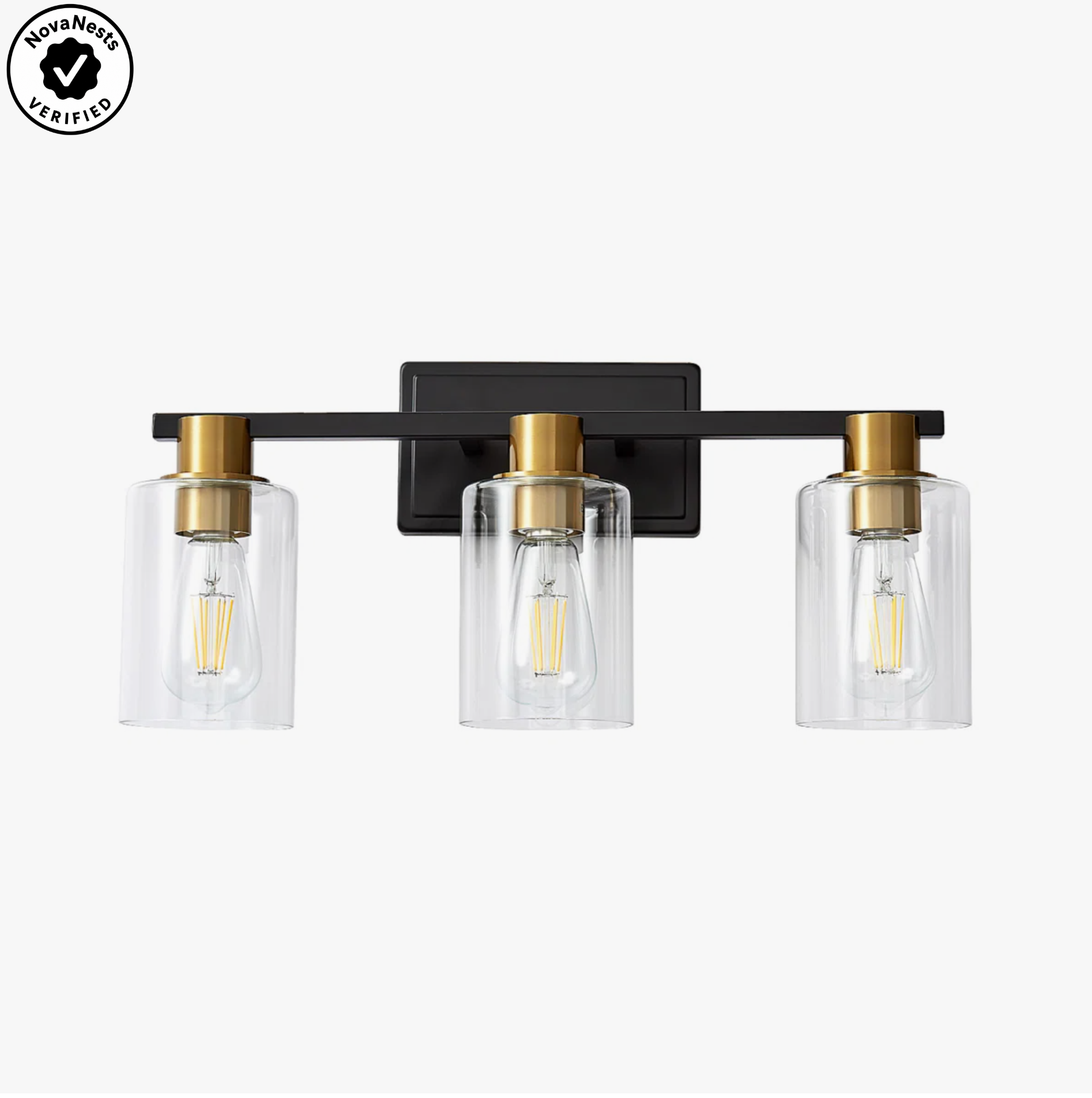 3-Light Dimmable Vanity Light